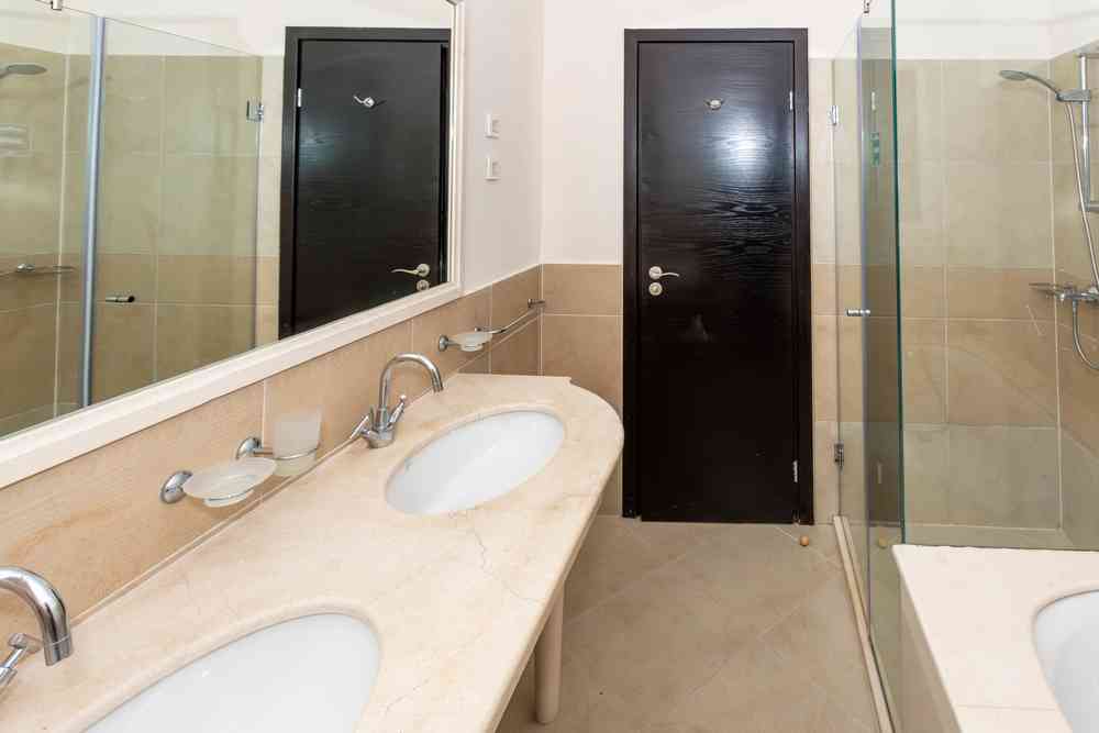 Second bathroom with shower